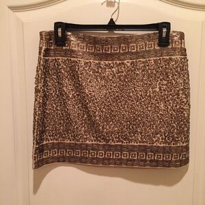 Express Beaded Sequin Skirt